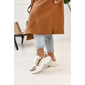 Women's Sneakers On A Chunky Sole White Daydreamer