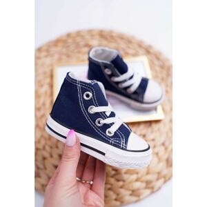 Kids High Sneakers Dark Blue Filemon