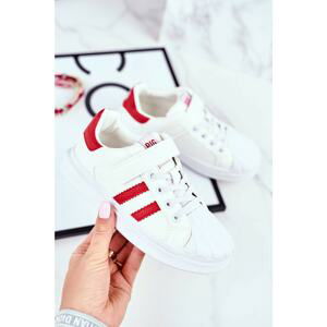 Kids Sports Sneakers Big Star - white