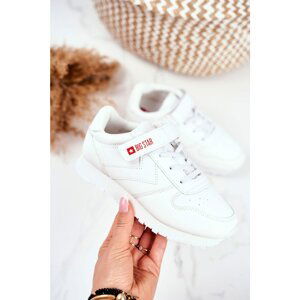 Kids Classic Sneakers Big Star - white