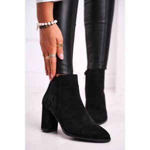 Women’s Boots On High Heel Sergio Leone Black BT508