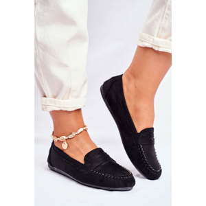 Women’s Loafers Material Black Panay