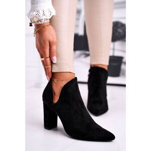 Women’s Boots On High Hee Trimmed Black Voom