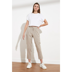 Trendyol Stone Tied Pants