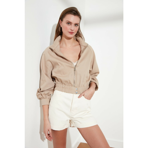 Trendyol Stone Zip Jacket