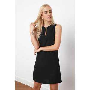 Trendyol Black Collar Detailed Dress