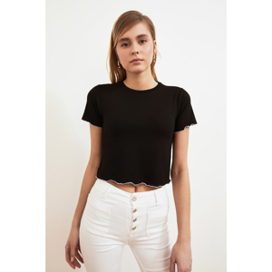 Trendyol Black Wick Knitted Blouse