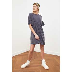 Trendyol Anthracite Knitted Dress