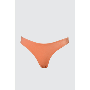 Trendyol Bikini Bottom - Orange - Textured
