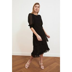 Trendyol Black Flywheel Dress