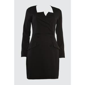 Trendyol Black Jacket Dress