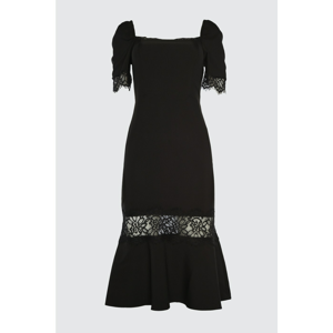 Trendyol Black Lace Detailed Dress