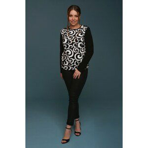 Taravio Woman's Jumper 001 1 Black/White