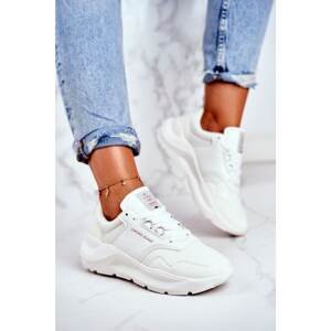 Women's Sport Shoes Sneakers Cross Jeans White GG2R4042C