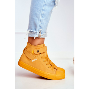 Women's High Sneakers Big Star FF274581 Yellow