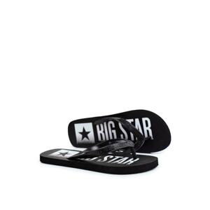 Men's Slides Flip flops Big Star Black FF274A470