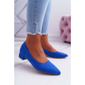 Women's Pumps Suede Blue Rheya