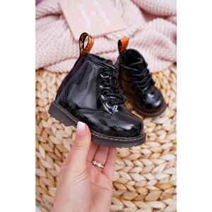 Children's Boots With Zipper Black Omua