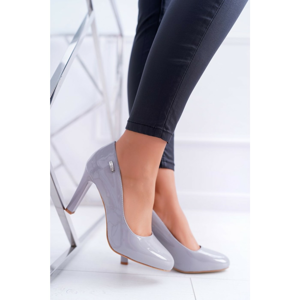 Women’s Pumps Varnished Grey Sergio Leone Campbell