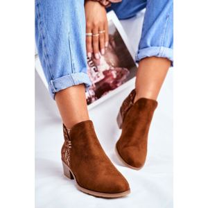 Women’s Boots Flat Heels Spring Camel Elizabeth