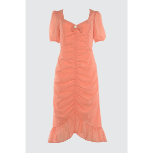 Trendyol Pink Collar Detailed Dress