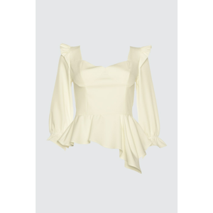 Trendyol Blouse with Ekru Collar Detail