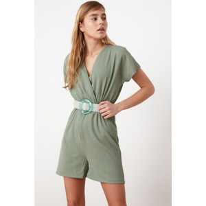 Trendyol Mint Cruise Collar Jumpsuit