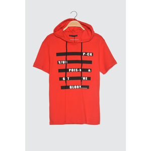Trendyol Red Men's T-Shirt