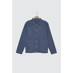 Trendyol Indigo Men's Multi-Pocket Jacket