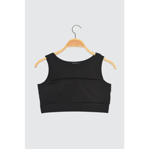 Trendyol Black Cut Out Sports Bra