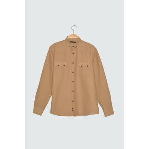 Trendyol Camel Men's Regular Fit Shirt