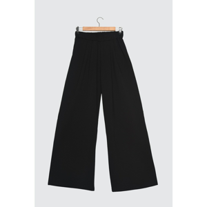 Trendyol Black Flare Knitted Pants