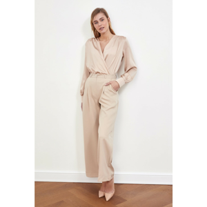 Trendyol Beige Wide Leg Pants