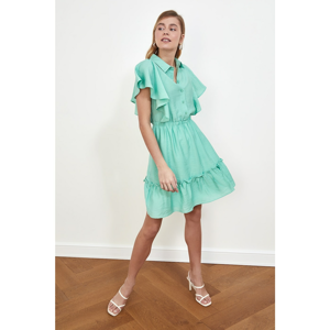 Trendyol Mint Flywheel Dress