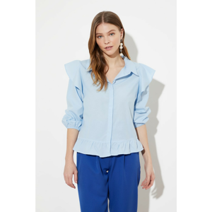 Trendyol Blue Flywheal Shirt