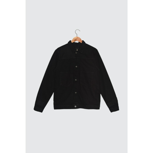 Trendyol Black Men's Patched Outer Pocket Jacket