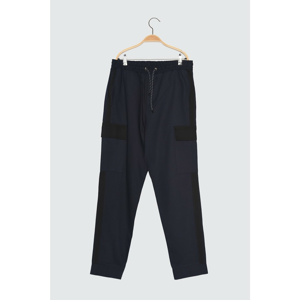 Trendyol Pants - Navy blue - Cargo