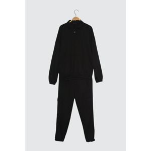 Trendyol Black Men's Tracksuit Suit