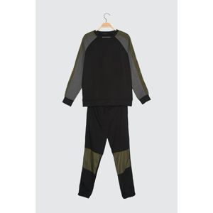 Trendyol Black Men's Tracksuit Suit