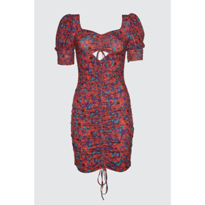 Trendyol Multicolored Collar Detailed Dress