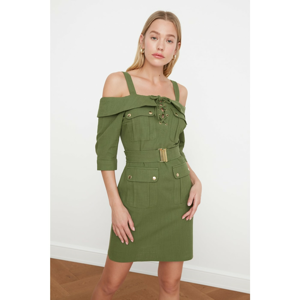 Trendyol Dress - Khaki - Bodycon