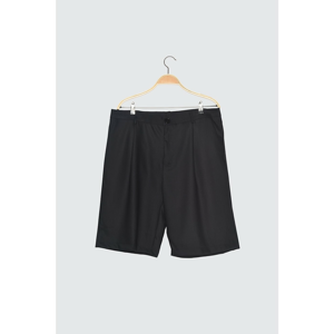 Trendyol Black Male Plile Shorts & Bermuda