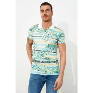 Trendyol Multicolored Men's Slim Fit Short Sleeve Polo Neck T-shirt