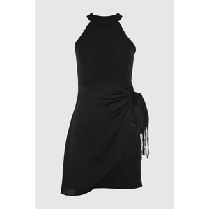 Trendyol Black Waist Detailed Dress