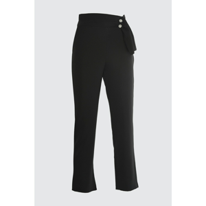 Trendyol Black Button Detailed Pants