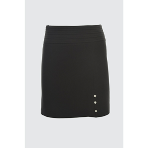 Trendyol Black Button Detailed Skirt