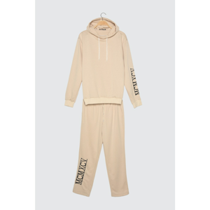 Trendyol Stone Men's Tracksuit Suit