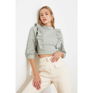 Trendyol Mint Flywheeing Blouse