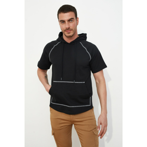 Trendyol Black Male Sweatshirt