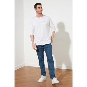 Trendyol White Men's T-Shirt